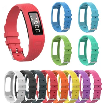 

ONLENY Sports Silicone Wrist band Watch Strap for Garmin VivoFit Jr 2 Activity Tracker Bracelet Watchbands WristStrap 12 Colors