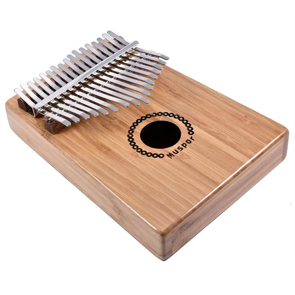 Muspor 17 клавишный калимба большой палец пианино палисандр Африка Mbira клавиатура