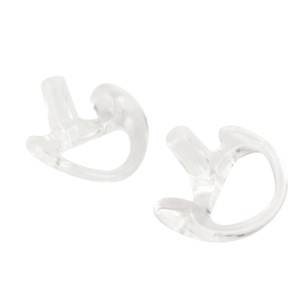 

2 Pair of Small Silicone Soft Ear Bud for Covert Acoustic Tube Earpiece for radio