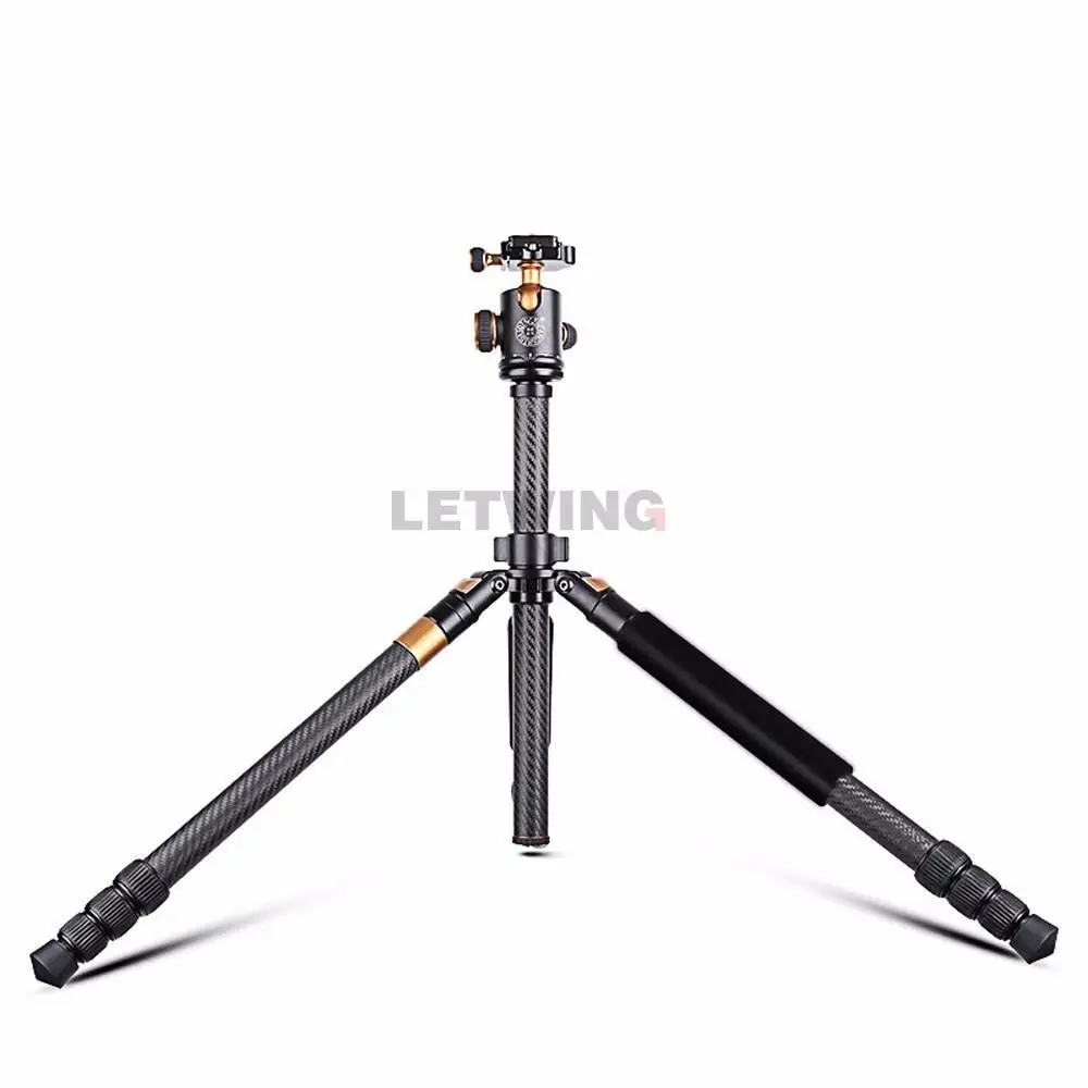 Новый QZSD Q968C 63 inch Professional портативный карбоновый штатив для камеры с шаровой