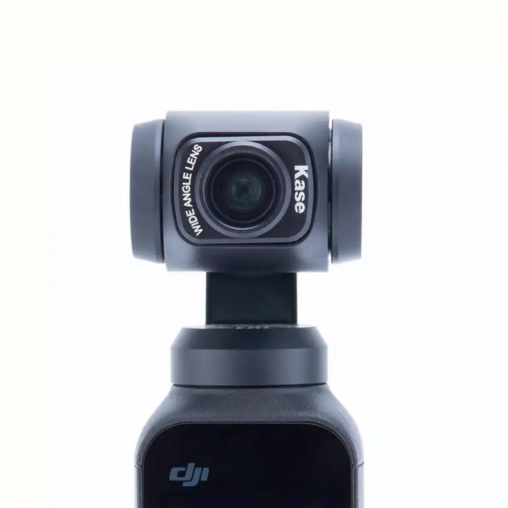 Kase 18 мм Большой широкоугольный FPV/объектив Профессиональный Магнитный HD структура камеры аксессуары для DJI Osmo Карманный ручной камеры - изображение