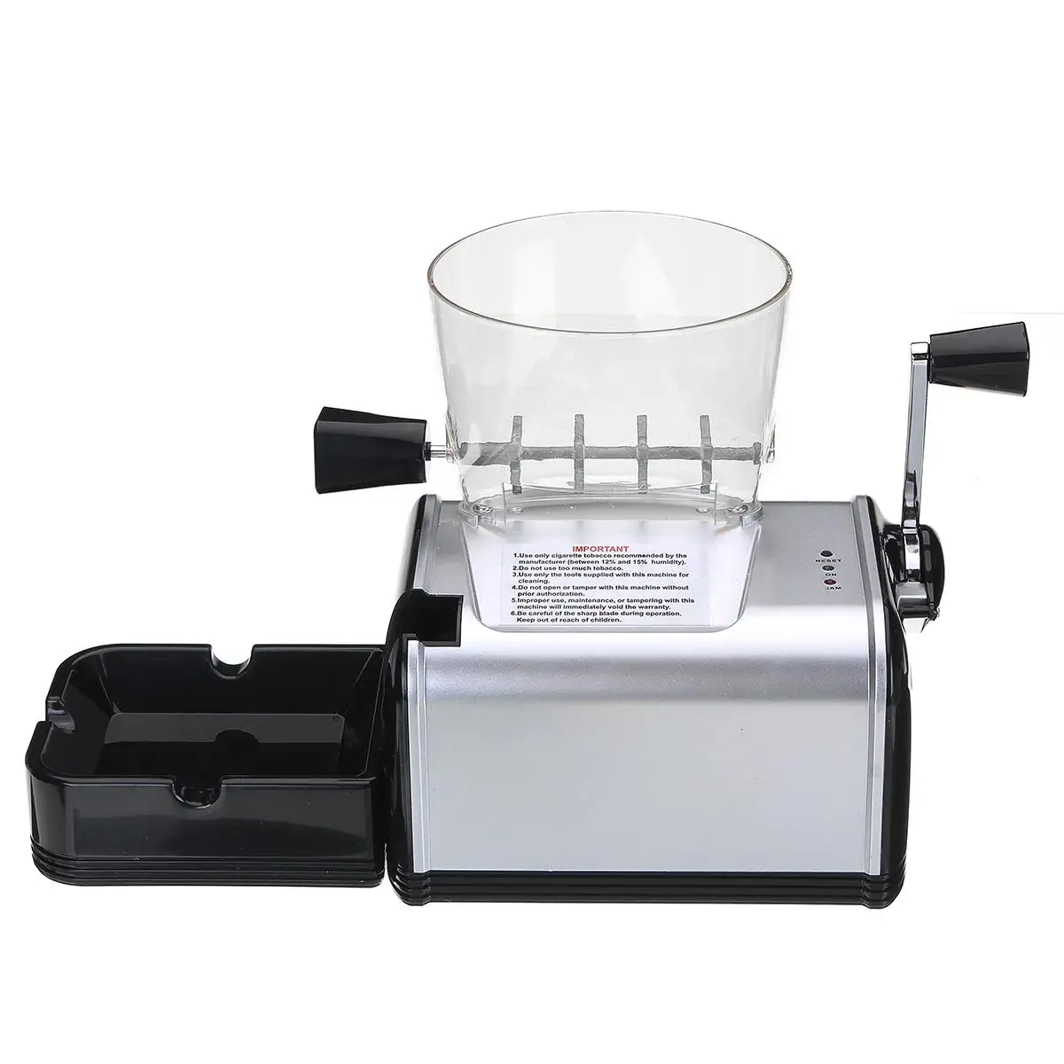  New 220V Automatic Electric Making Rolling Cigarette Machine Tobacco Roller Maker Inject 8mm Tube P