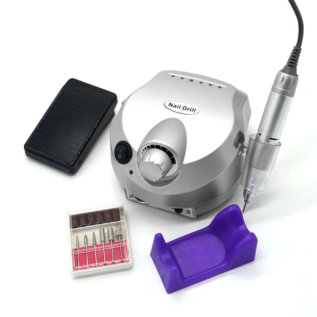 

Portable Electric Nail Polishing Machine Electric Manicure 35000rpm Drill Manicure DC0-18V 15W Tools