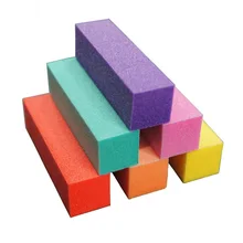 5 шт./компл. шлифовальный брусок пилочка для ногтей мягкая пилка блок УФ гель Блестки для ногтей шлифовальный педикюр инструменты для дизайна ногтей