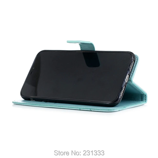 Кожаный чехол кошелек C ku 3D с бриллиантами и цветами бабочки для Iphone X XS MAX XR 8 7 PLUS 6 6S