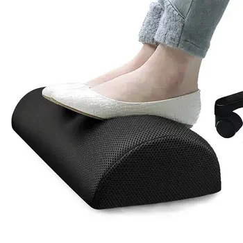 

Slowly Resilient Elastic Cotton Footrest Pillow Pad Home Office Footstool Cushion That For Under Desk Foam Non-Slip Pedal