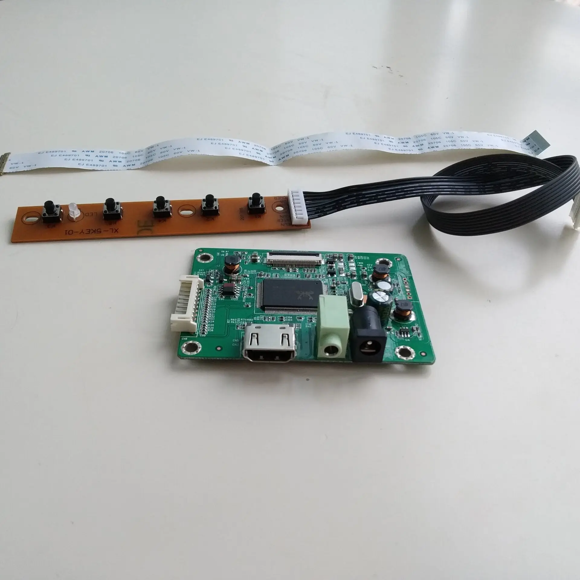 Для 15 6 &quotB156XTN04.4/5 1366X768 панель монитора HDMI LCD LED EDP кабель мини контроллер плата