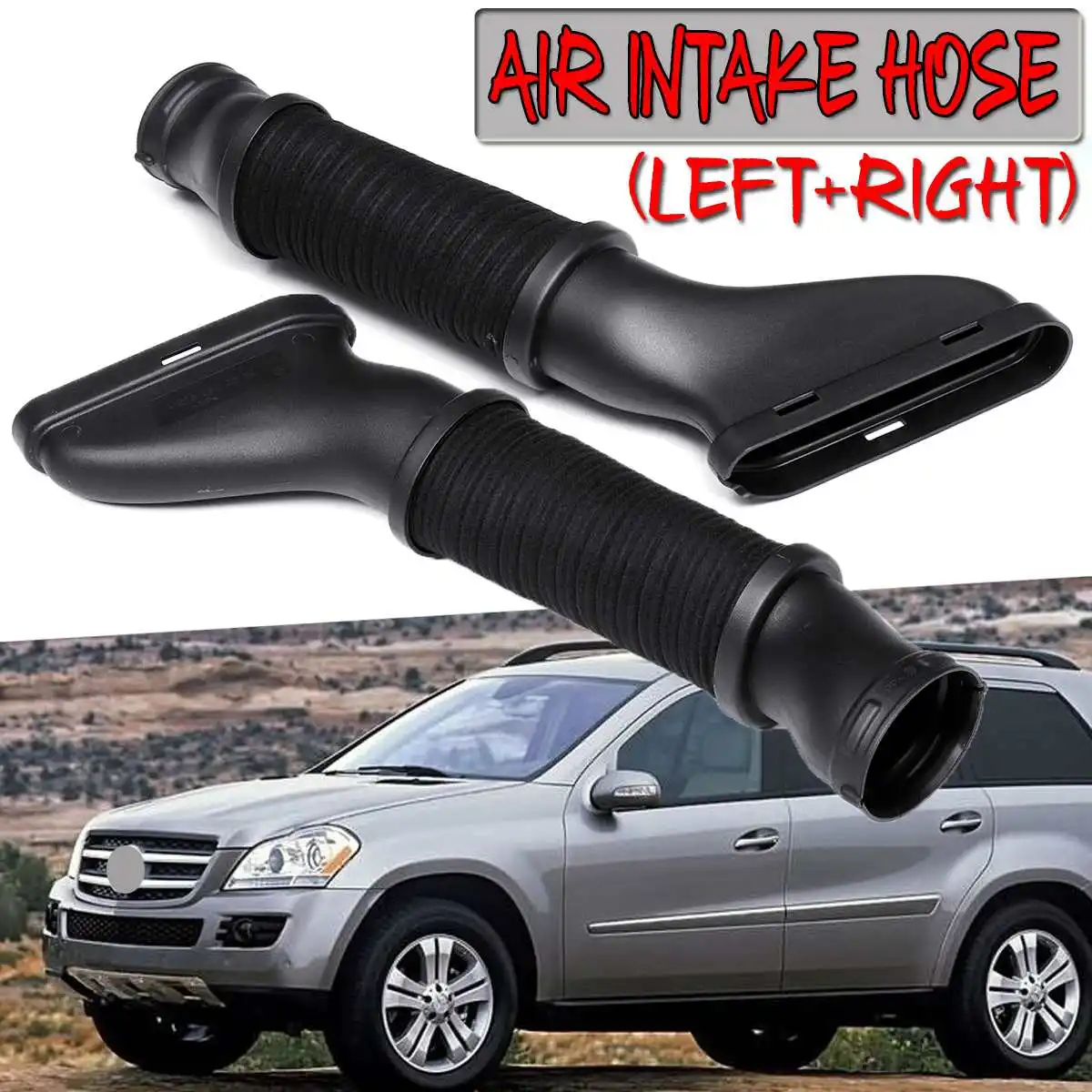 High Quality Car Air Intake Hose Duct Hose Black For Mercedes For Benz