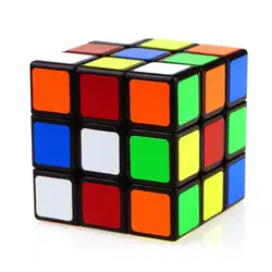 56 мм Классические игрушки куб 3x3x3 ПВХ Стикеры блок головоломка Скорость Cube Непоседа Spinner головоломка Cubo magico игрушечные лошадки