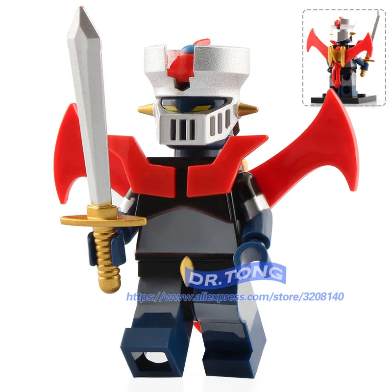 Один продажа Японии аниме Mazinger Z цифра №1 Mazinkaiser скульптурный ПВХ фигурки героев модель Детский подарок игрушки Xl019 Xl020