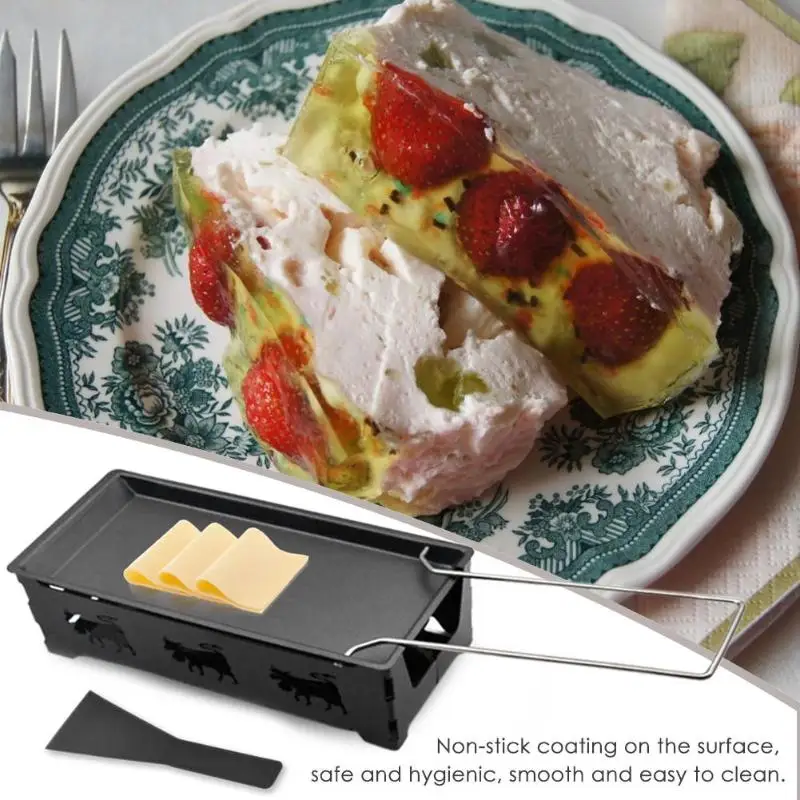 

Cheese Tray Oven Microwave Mini Handle Non Stick Pan Dish Kitchen Bakeware Baking Tool Cheese Baking Tray Cheese pan dish