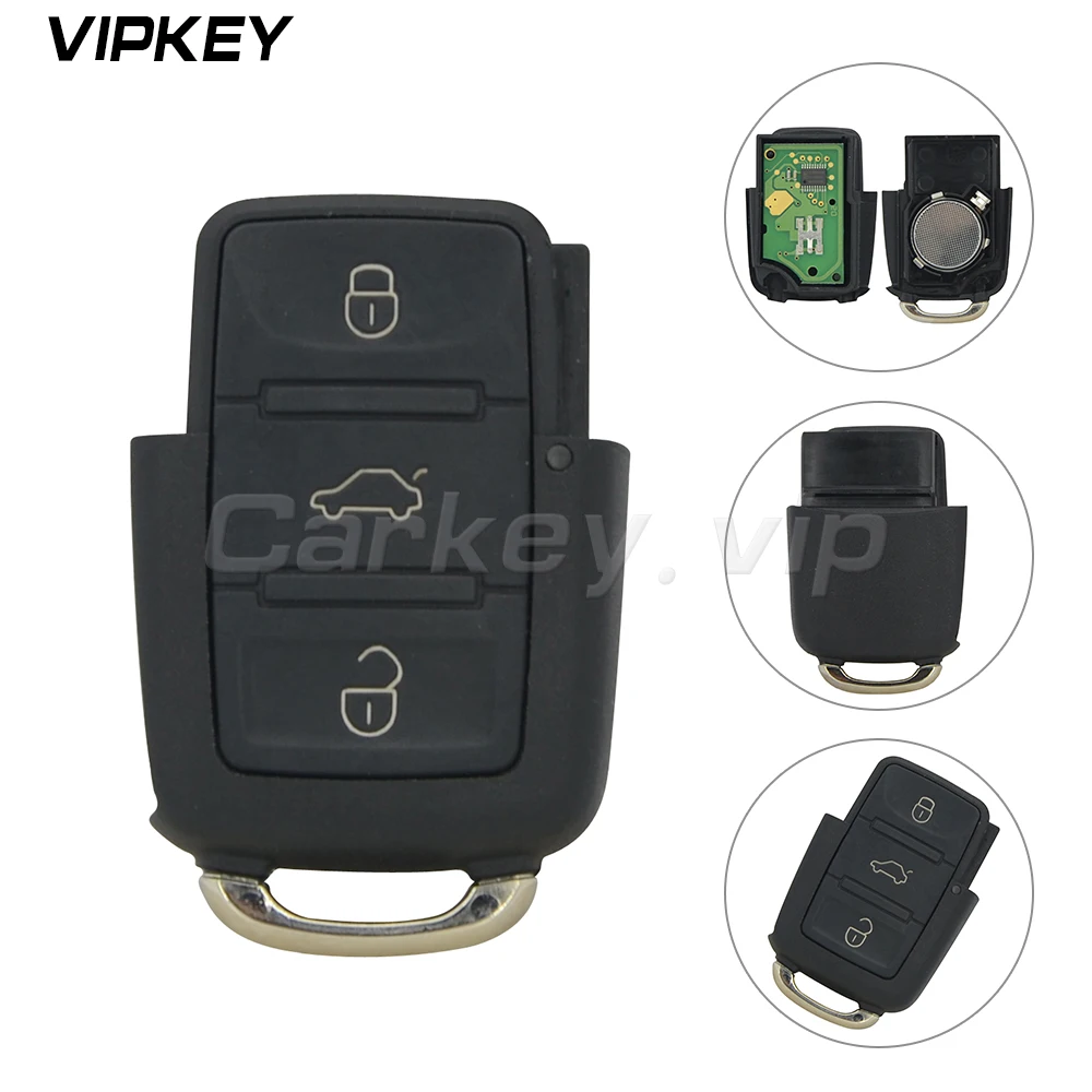 Пульт дистанционного управления 1J0959753DJ для VW Bora Golf Sharan Passat 3-кнопочный пульт Seat 315