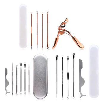 

Skin Remover Extractor Tool Set Pimple Face Blackhead Acne Pimple Extractor Belmish Comedone Remover Tool Spoon Face Skin Care