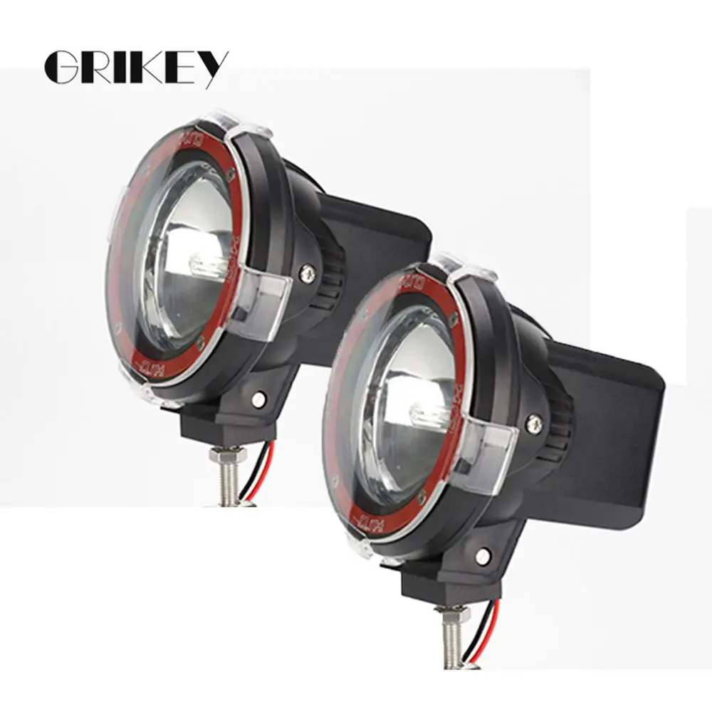 2Pcs 4 Inch 35W HID Work Light 12V Off Road Xenon Driving Fog Spot