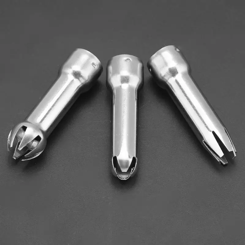 Stainless Steel Safe Cream Nozzle Cake decoration Baking Nozzle Set DIY Cake Decorating 3pcs/ Set