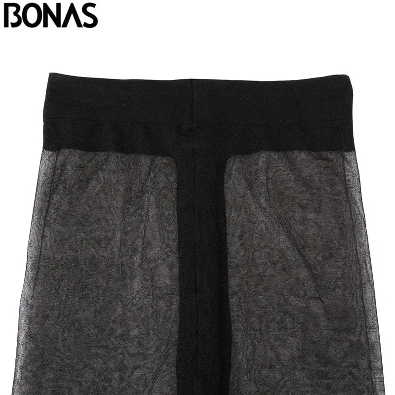 BONAS 15D колготки женские Nylons тонкие устойчивые к разрыву нейлоновые трусики T