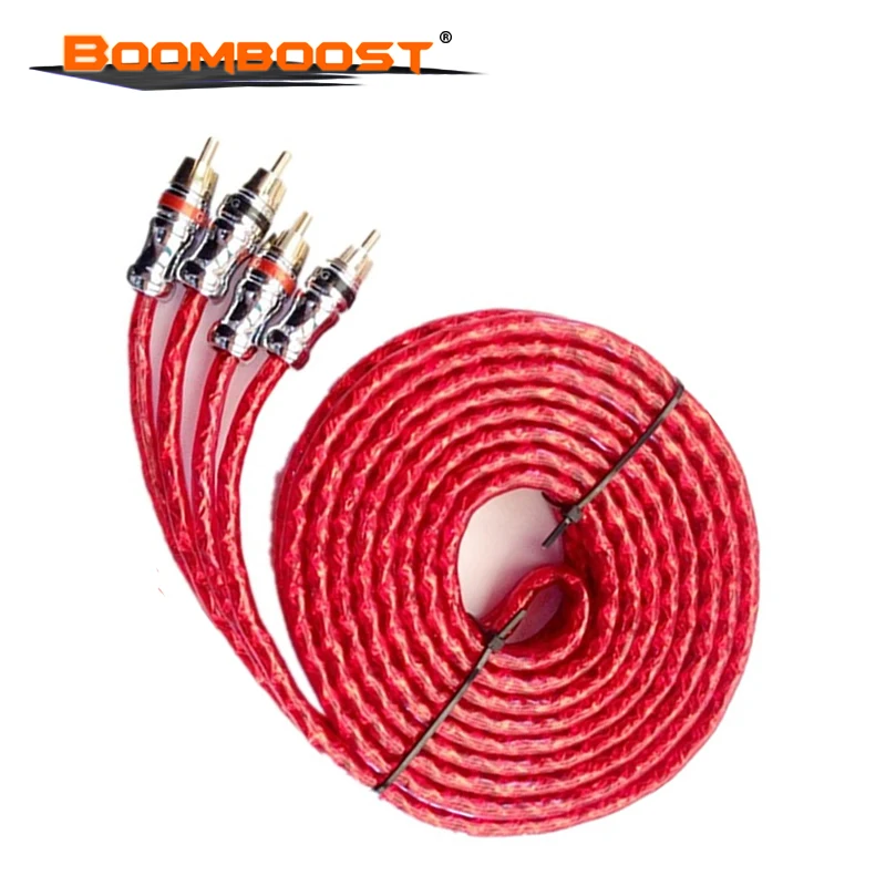 1pc auto audio cable power cable speaker wire 4.5m pure copper cable