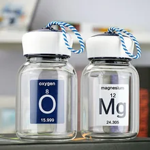 Портативная ручная чашка и креативное стекло, 4 цвета, дополнительная Студенческая чашка с крышкой, Корейская версия, мужская и женская чашка для воды 350 мл