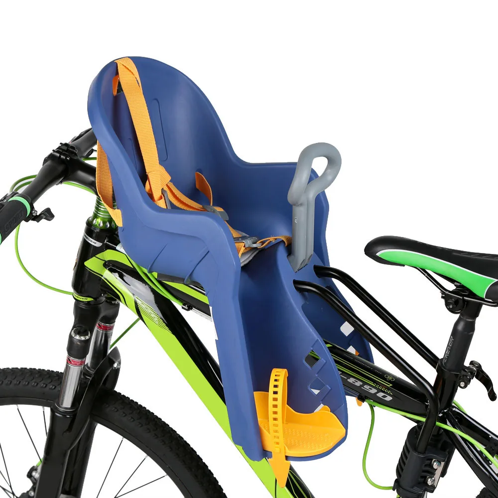 Bicycle Kids Child Back Baby Seat Bike Carrier with Handrail 25kg Max Weight