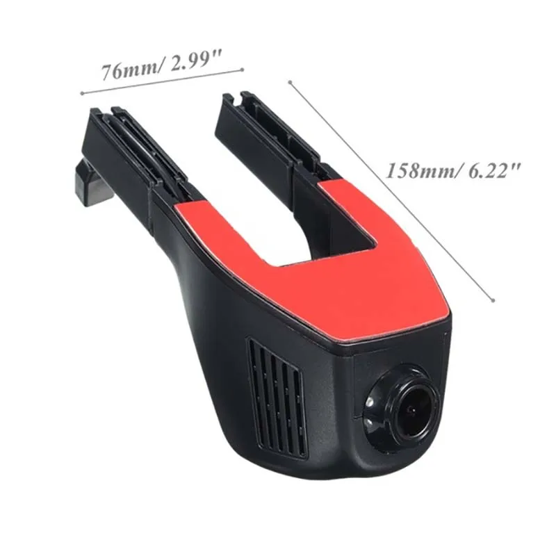 1080P HD WiFi скрытый автомобильный тахограф с широким объективом G датчик ночного