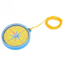 Открытый Кемпинг ручной компас профессиональные прочный Пластик Диаметр 100 мм Пеший Туризм Компас Северной для обучения Открытый паркового