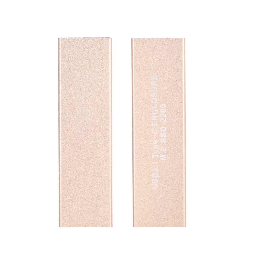 Корпус SSD USB3.1 Type C NGFF(M.2) 10 Гбит/с портативный внешний твердотельный накопитель