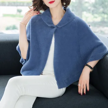 

Villus Clothes Loose Coat Woman Autumn And Winter New Pattern Cardigan