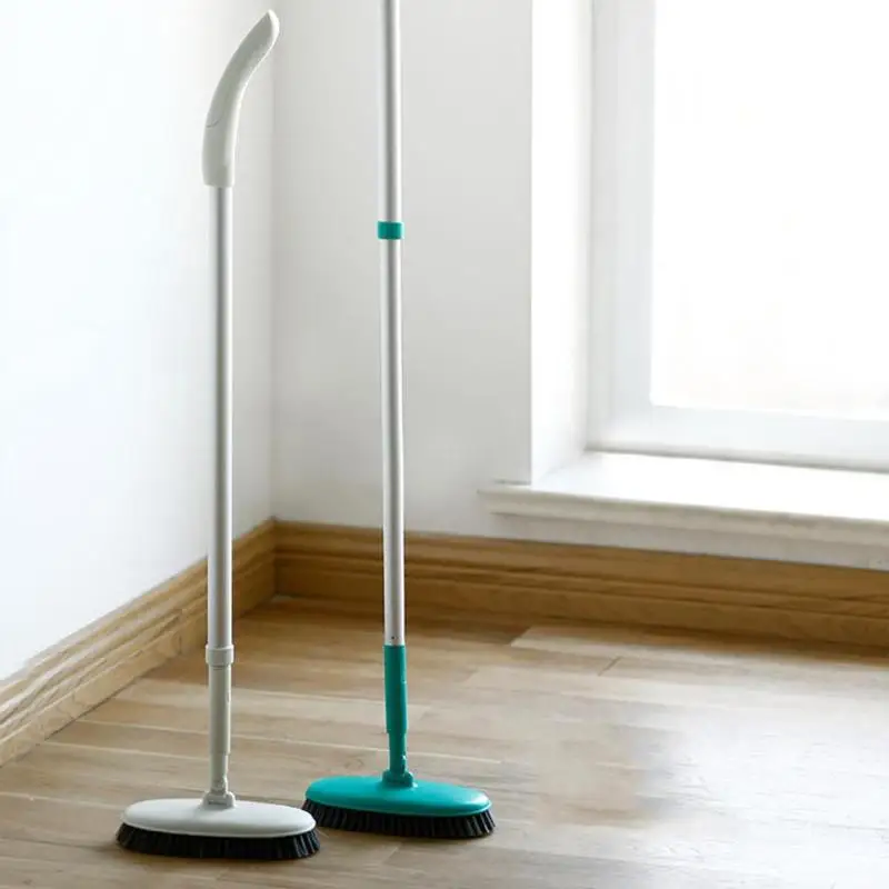 

Rotary Retractable Floor Brush Kitchen Bathroom Bristles Brush Long Handle Cleaning Brushes Bathtub Tile Cleaning Tools