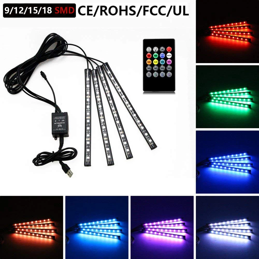 Buy Voice Control Led Ambient Car Light UNIBROTHER USB