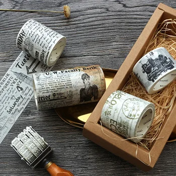 

2-8cm*8m Beautiful old sw11 Cute w33 Masking Scrapbooking Stikcer Creative Adhesive Decoration Student Supplies Washi Tape