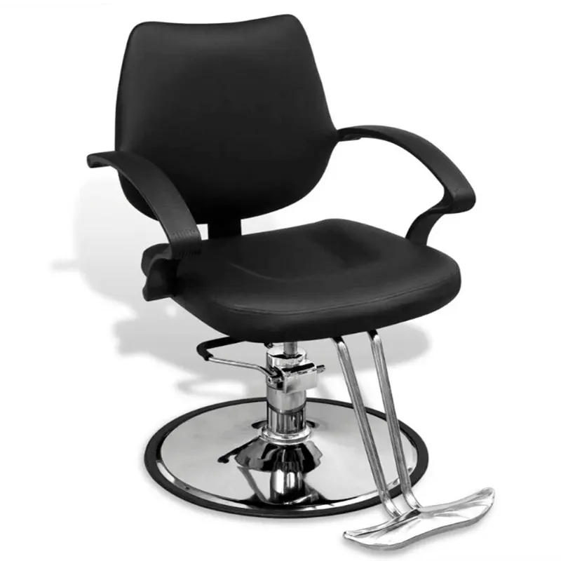 

VidaXL Rotatable Imitation Leather Black Professional Chair With Rollers Handrails Suitable For Reading Room Office