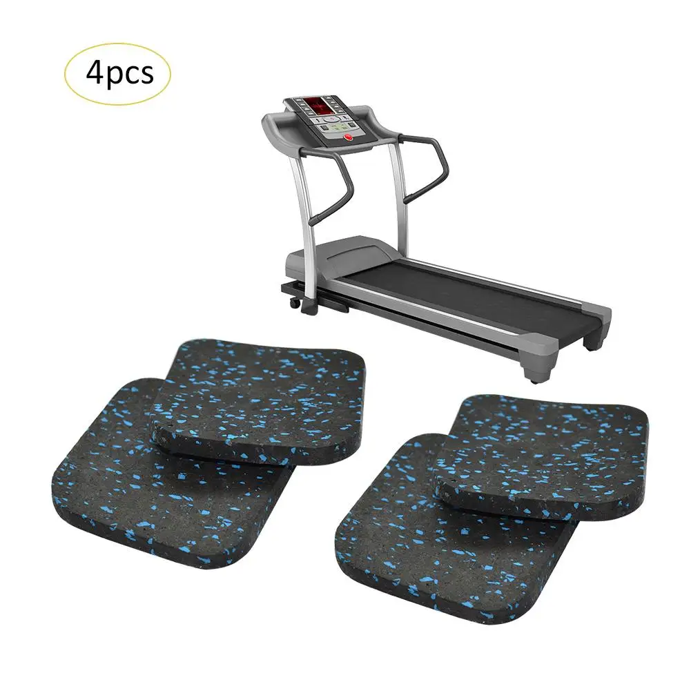 

4PC Treadmill Mat Sound Insulation Cushion Thickened Home Fitness Equipment Dropshipping