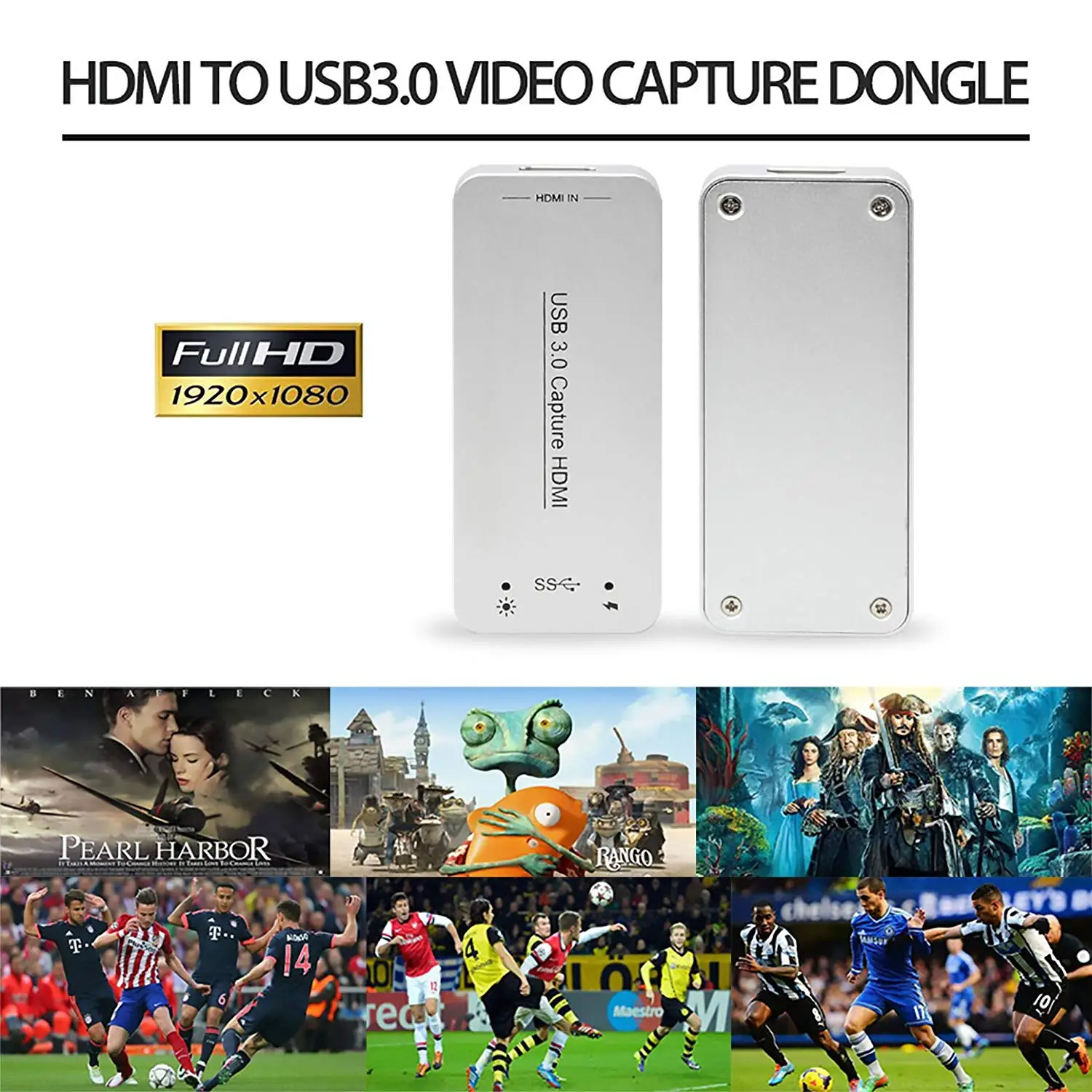 Горячий TTKK Usb 3 0 адаптер для захвата Hdmi к устройство прямой трансляции игр Ps4 Xbox One