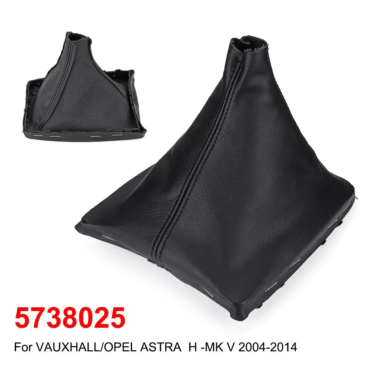 

Car Gear Knob Gaiter Boot Cover PU Leather Gearstick Covers For Vauxhall Opel Astra H-MK V 2004-2014
