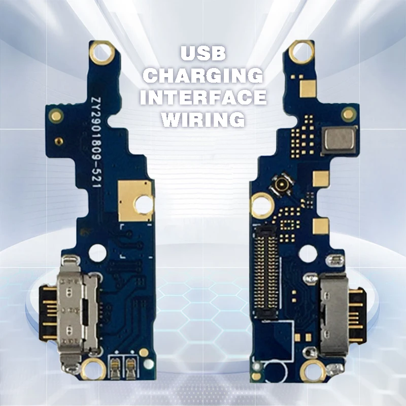 

For Nokia X6/6.1 Plus TA-1099 USB Charging Port Connector Flex Cable Replacement Connector Micro Microphone Module Parts