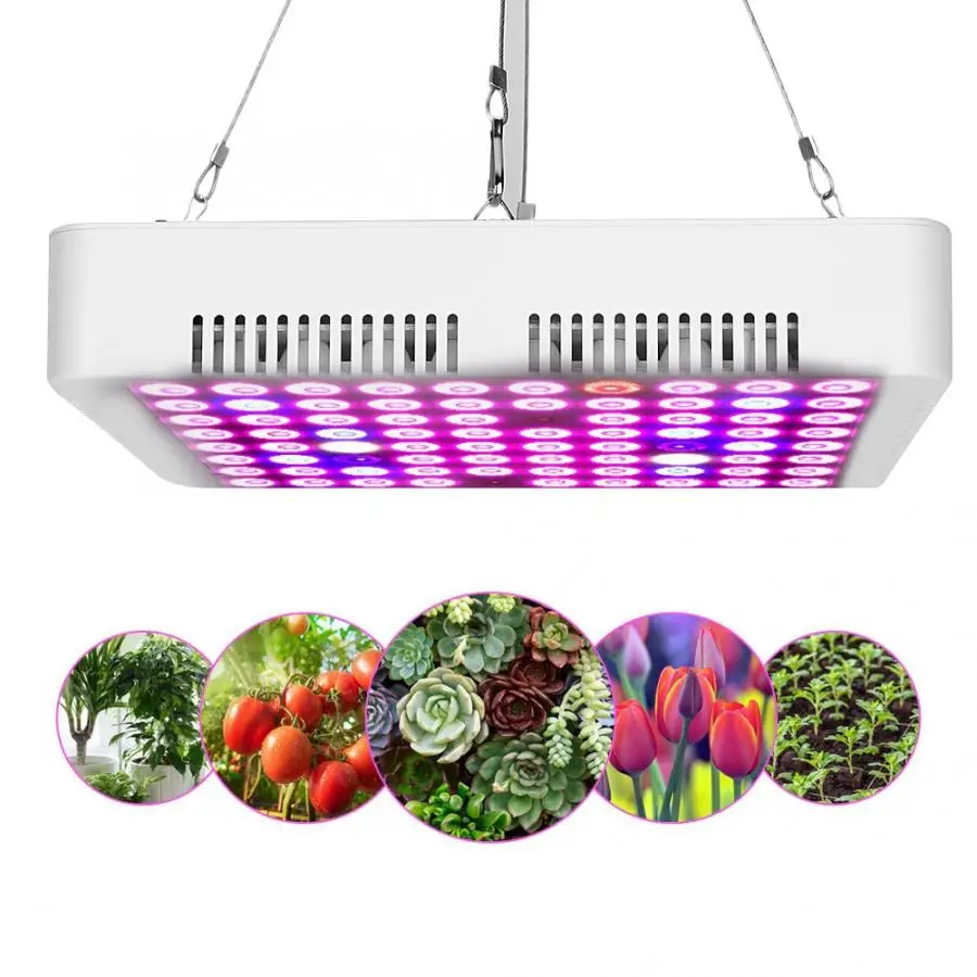 

LED Growing Light AC 90-140V/170-300V Indoor Plants Grow Light Full Spectrum Square Plant Grow Lamp For Green House