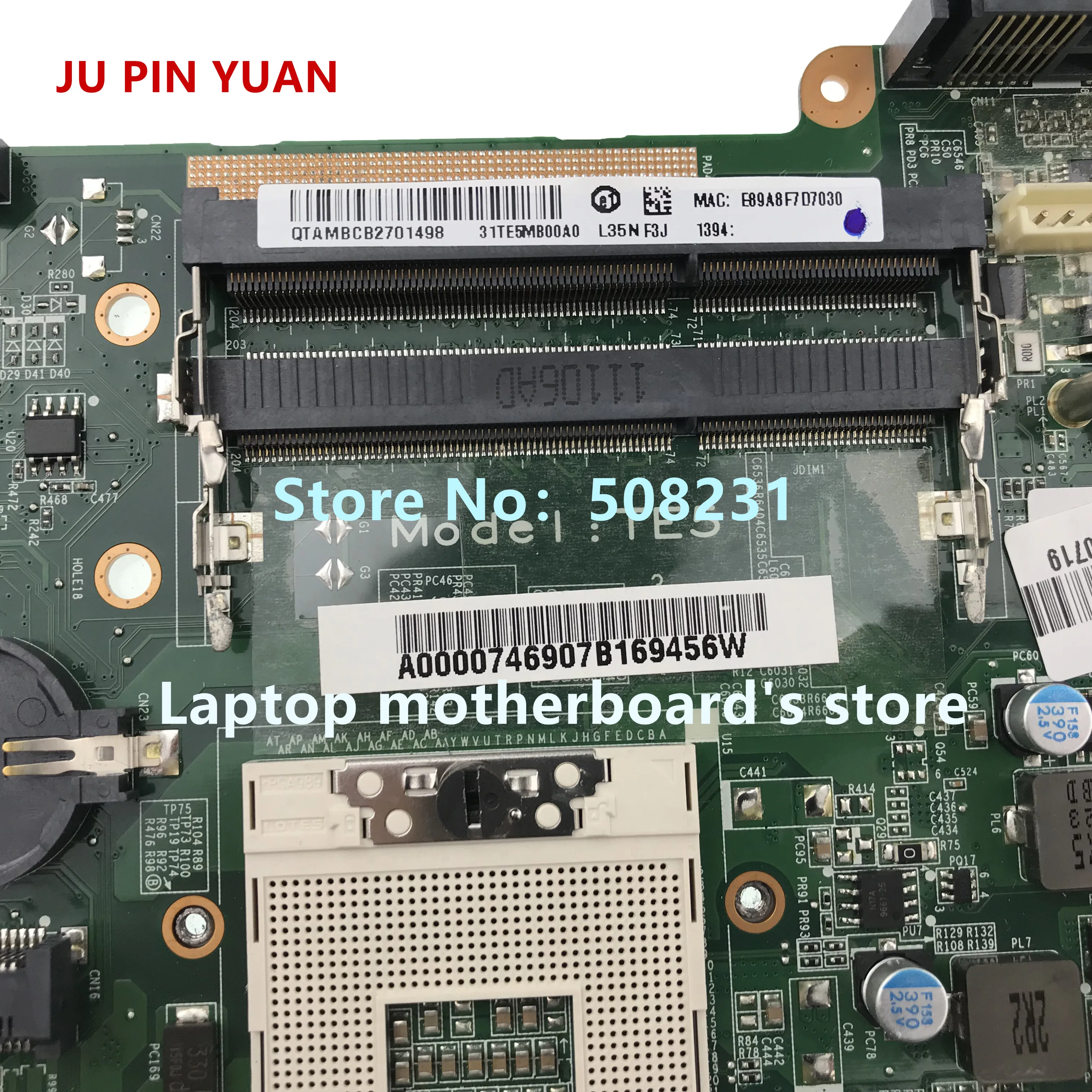 جو دبوس يوان ل toshiba satellite L700 L740 L745 اللوحة المحمول A000074690 DA0TE5MB6F0 100% اختبار بالكامل