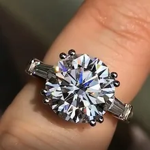 925 sliver 3-carat Simulation Diamond Trapezoidal Ring Anillos De Bizuteria for Women Engagement Gemstone Jewelry Topaz Ring цена 925 sliver 3-carat Simulation Diamond Trapezoidal Ring Anillos De Bizuteria for Women Engagement Gemstone Jewelry Topaz Ring цены онлайн