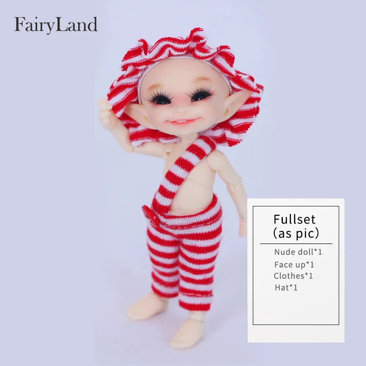 Fairyland realpuki soso bjd 1/13 модель тела для маленьких девочек и мальчиков куклы глаза высокое качество игрушки магазин смолы аниме