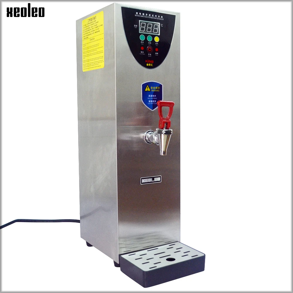 Xeoleo 10L Hot Water dispenser Commercial Hot Water machine 35L/H Stainless steel Water boiler for bubble tea shop 2500W Xeoleo 10L Hot Water dispenser Commercial Hot Water machine 35L/H Stainless steel Water boiler for bubble tea shop 2500W