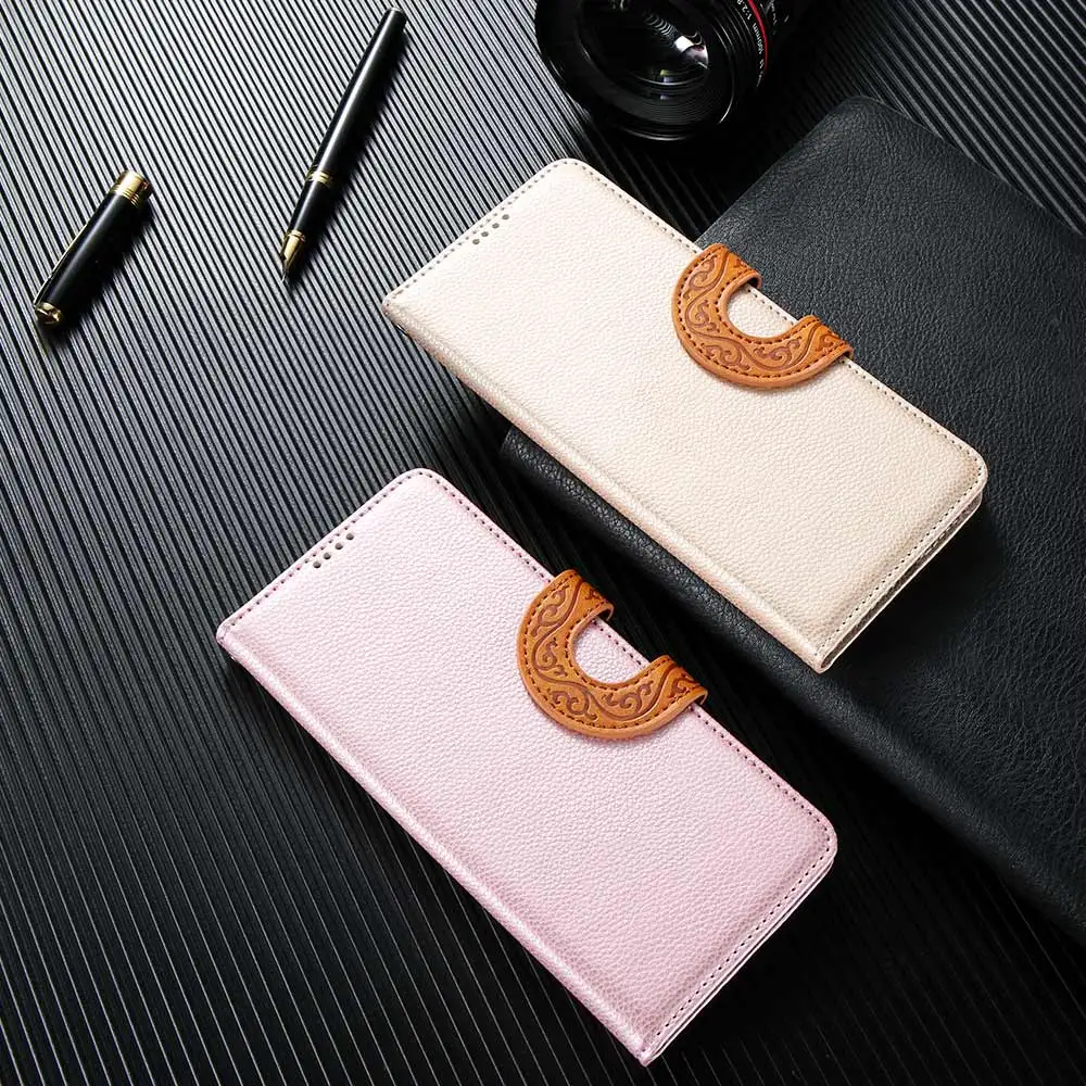 KISSCASE Flip Leather Phone case for iPhone 7 8 plus X XS MAX Photo Card Slot Case for iPhone 7 8 6 6s XS XR Magnetic Case Cover