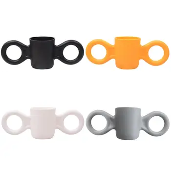 

Big Ear Cup Children's Milk Mug Candy Color Baby Anti-fall Cup Children's Learning