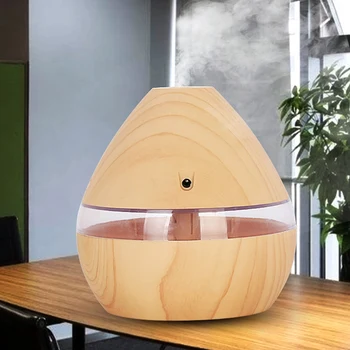 

Aromatherapy Essential Oil Diffuser 300Ml Wood Grain Aroma Diffuser With Timer Cool Mist Humidifier For Large Room,Home,Baby B