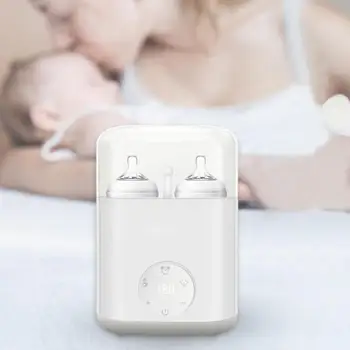 

Baby Double Bottle Sterilizer Milk Warmer Heater for Breast Milk Feeding