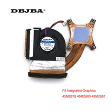 Процессор вентилятор для lenovo ThinkPad T410S T410Si вентилятор с теплоотводом 45M2681 45M2680 45M2678 Вентилятор охлаждения ноутбука Интегрированный Графика