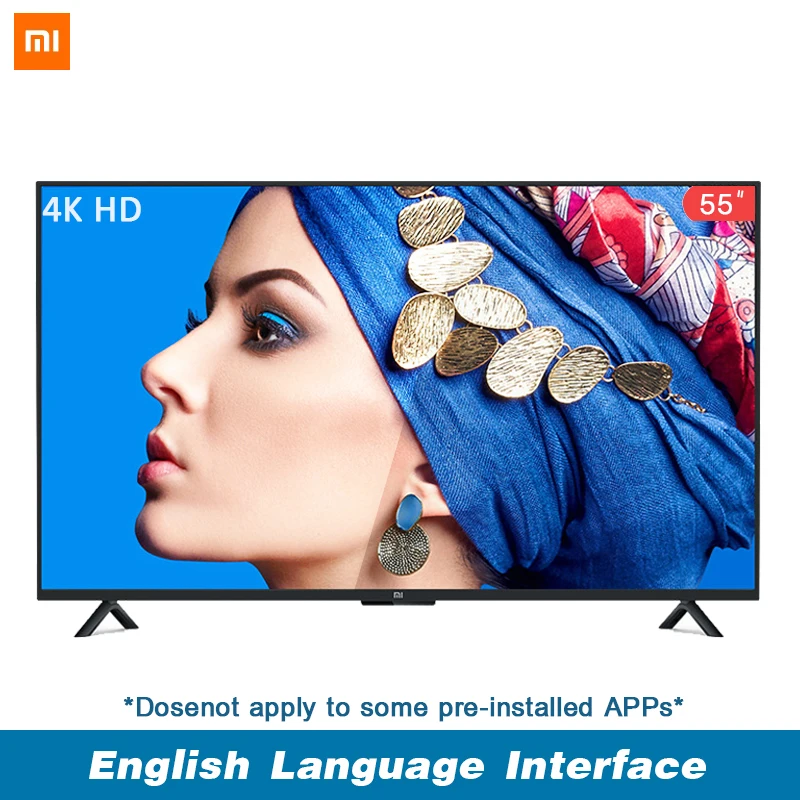 Xiaomi Smart 4A 55 дюймов 3840*2160 FHD Full 4 K HD экран ТВ набор HDMI wifi ультратонкий 2 Гб Ram 8 Rom