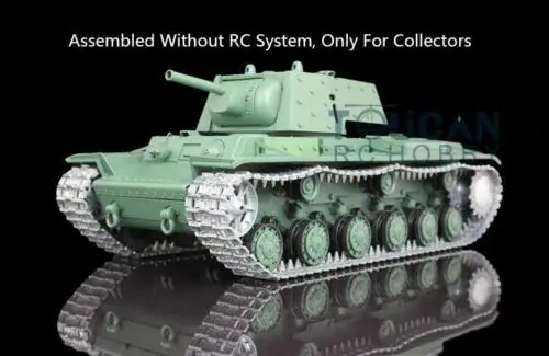 Henglong 1/16 советская KV 1 модель статического металлического бака 3878 W/O основная