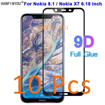10 ピース/ロット P スマートプラス 2019/9 楽しむ s 5D 6D 9D フル接着剤カバー強化強化ガラスフィルムスクリーンプロテクターガード