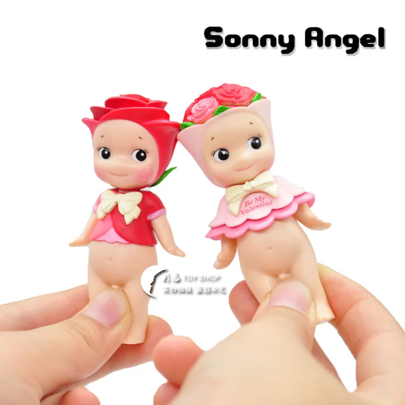 6 шт./партия Kewpie кукла сыночек фигуры ангелов игрушка Cute Couple Rose Series Sonny Angel фигурка