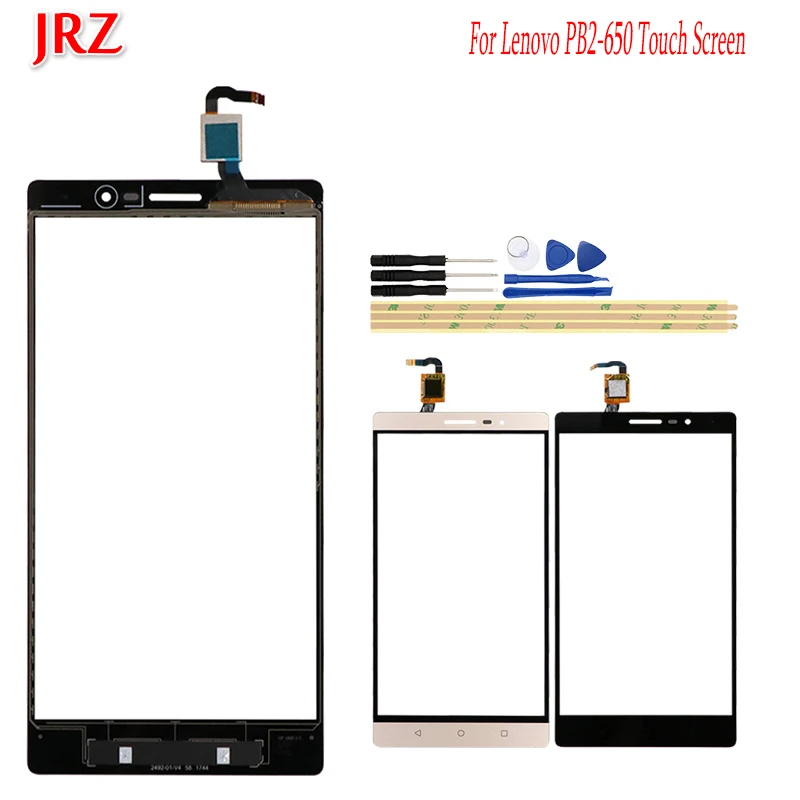 

JRZ For Lenovo PHAB 2 PB2-650 PB2-650Y PB2-650M PB2-650N PHAB2 Touch Screen Digitizer Glass Panel Sensor Repair Part With Tools